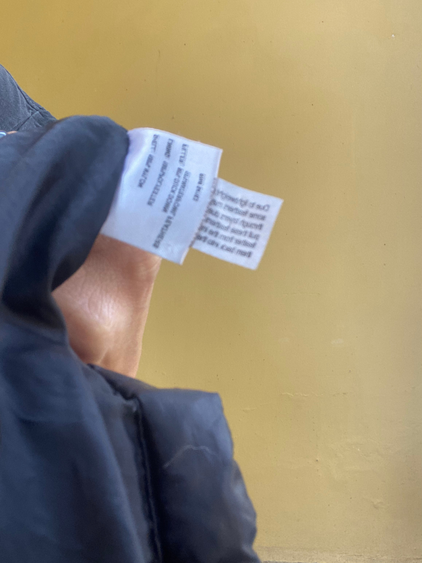 Calvin Klein black lightweight down puffer jacket