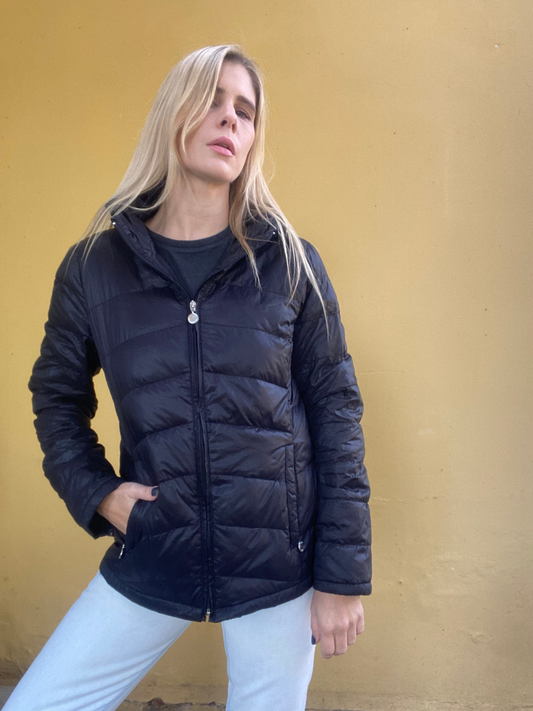 Calvin Klein black lightweight down puffer jacket