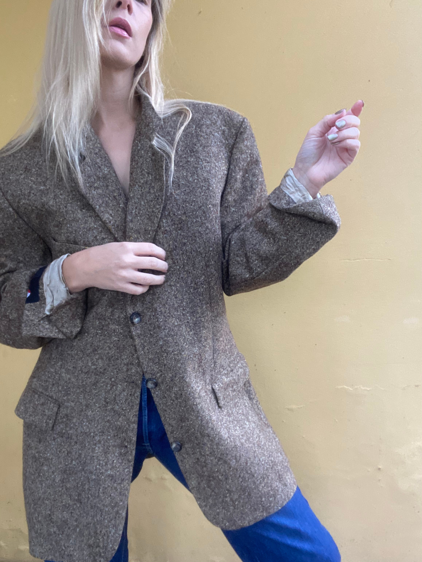 Moessmer brown blazer