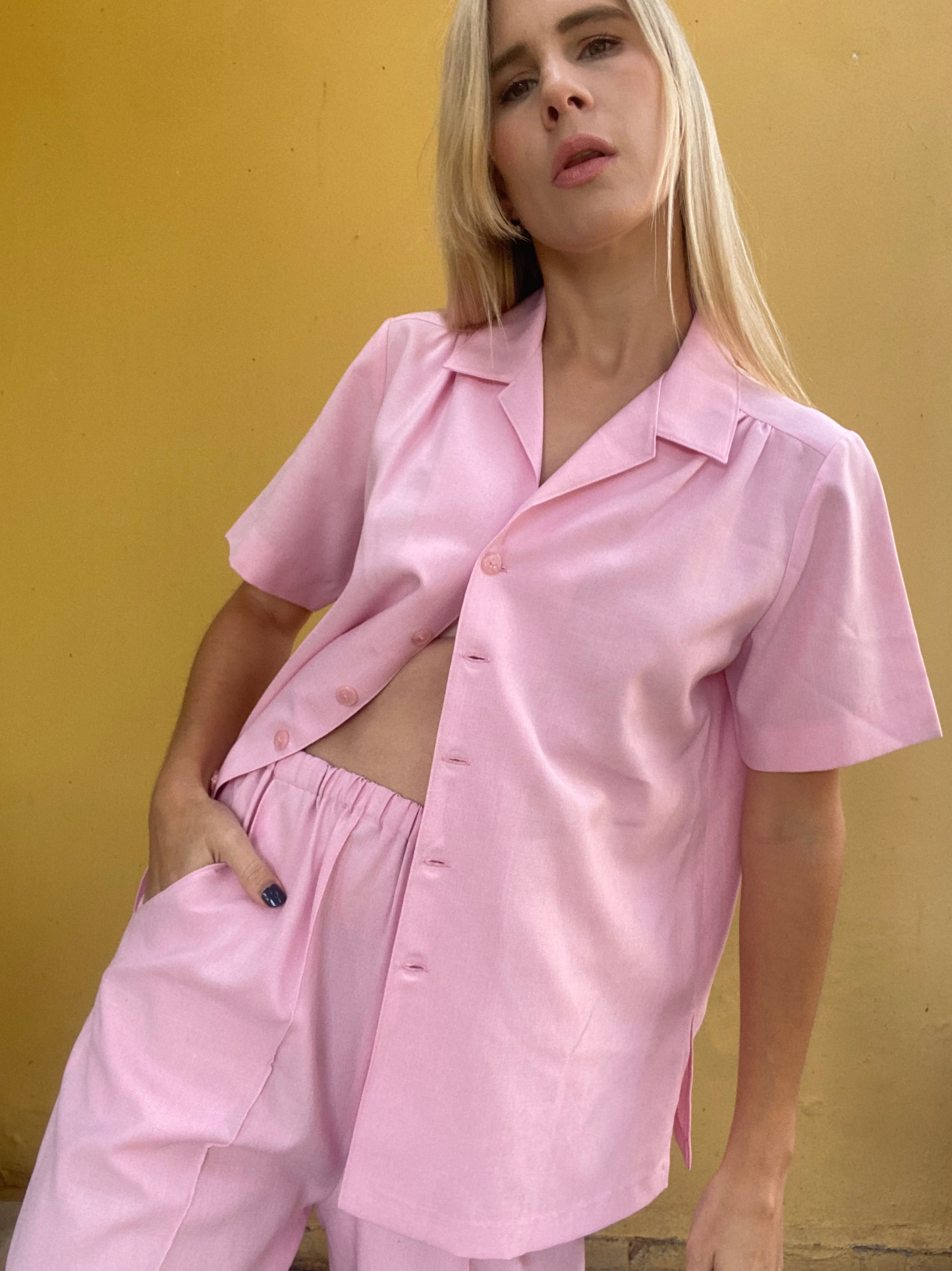 Vintage pink 2 pc suit