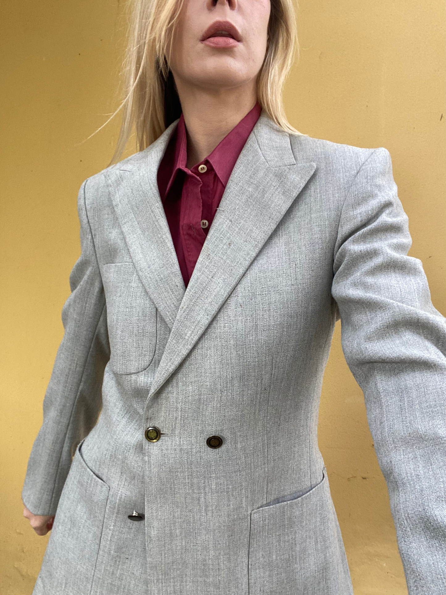 St Louis grey Trevira blazer