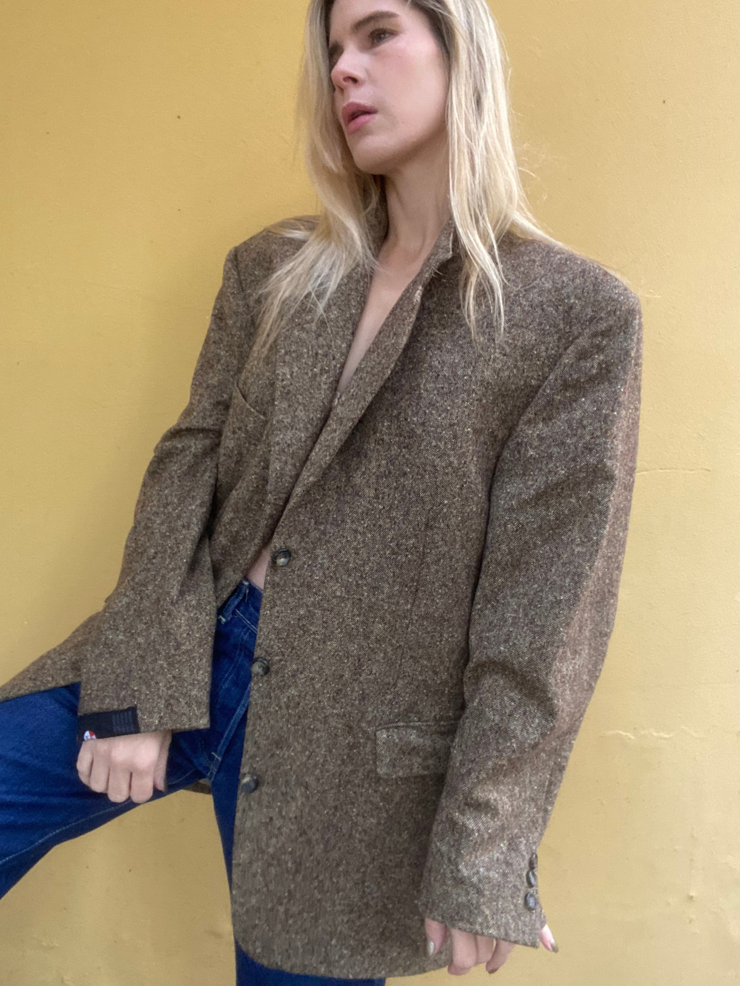 Moessmer brown blazer