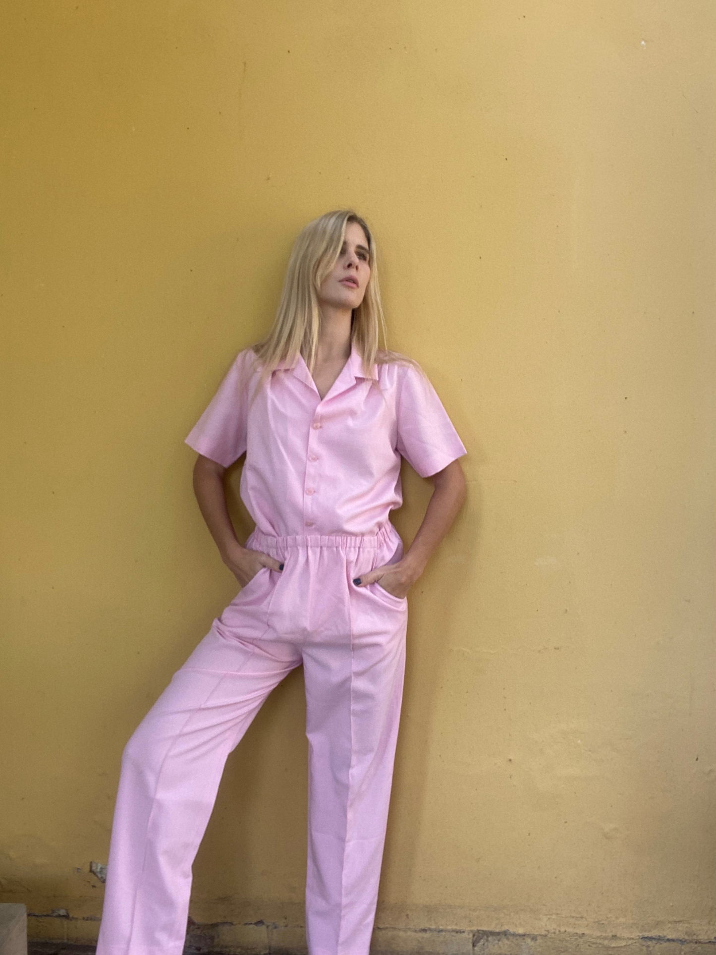Vintage pink 2 pc suit