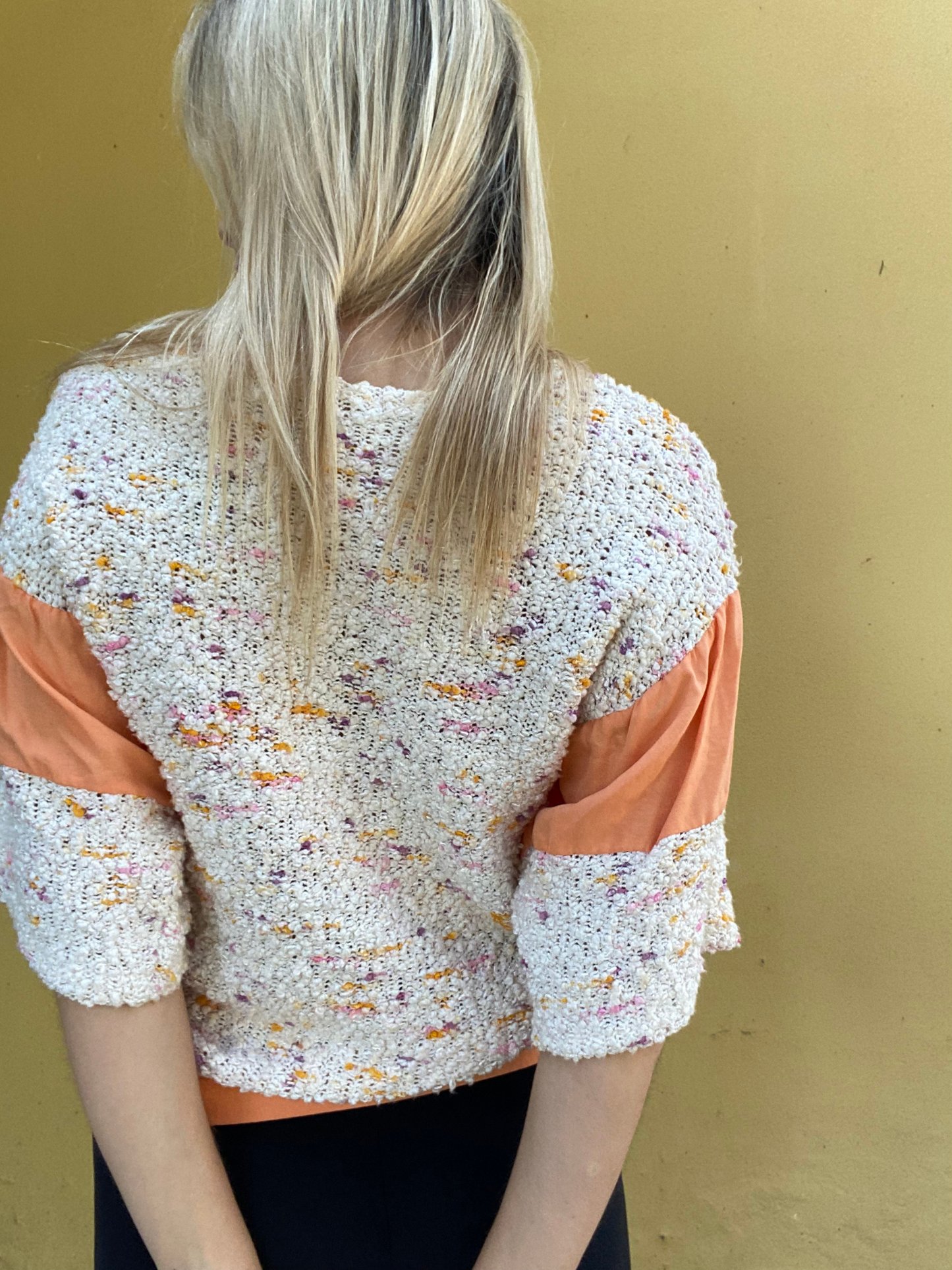 Handmade vintage knitted top