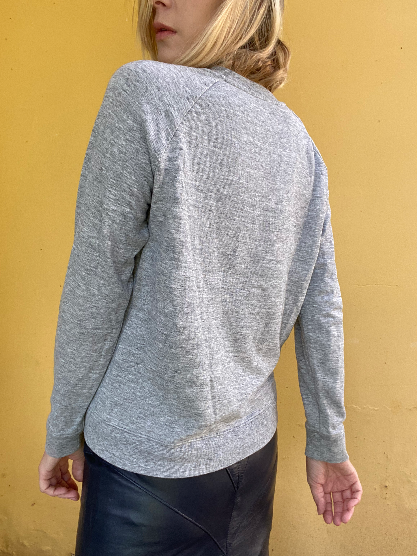 Peanuts x LEVI collab grey crew neck