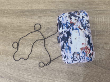 MIMCO clip clutch bag