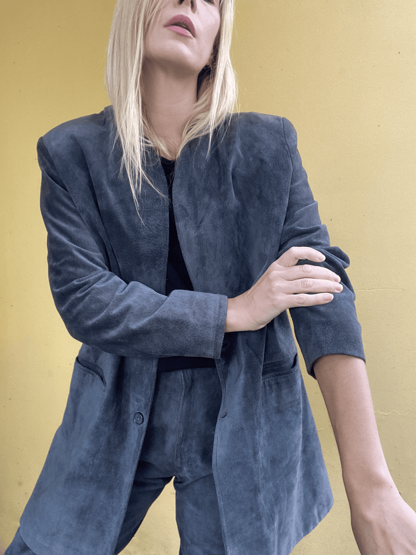 Vintage Grey 2pc suit