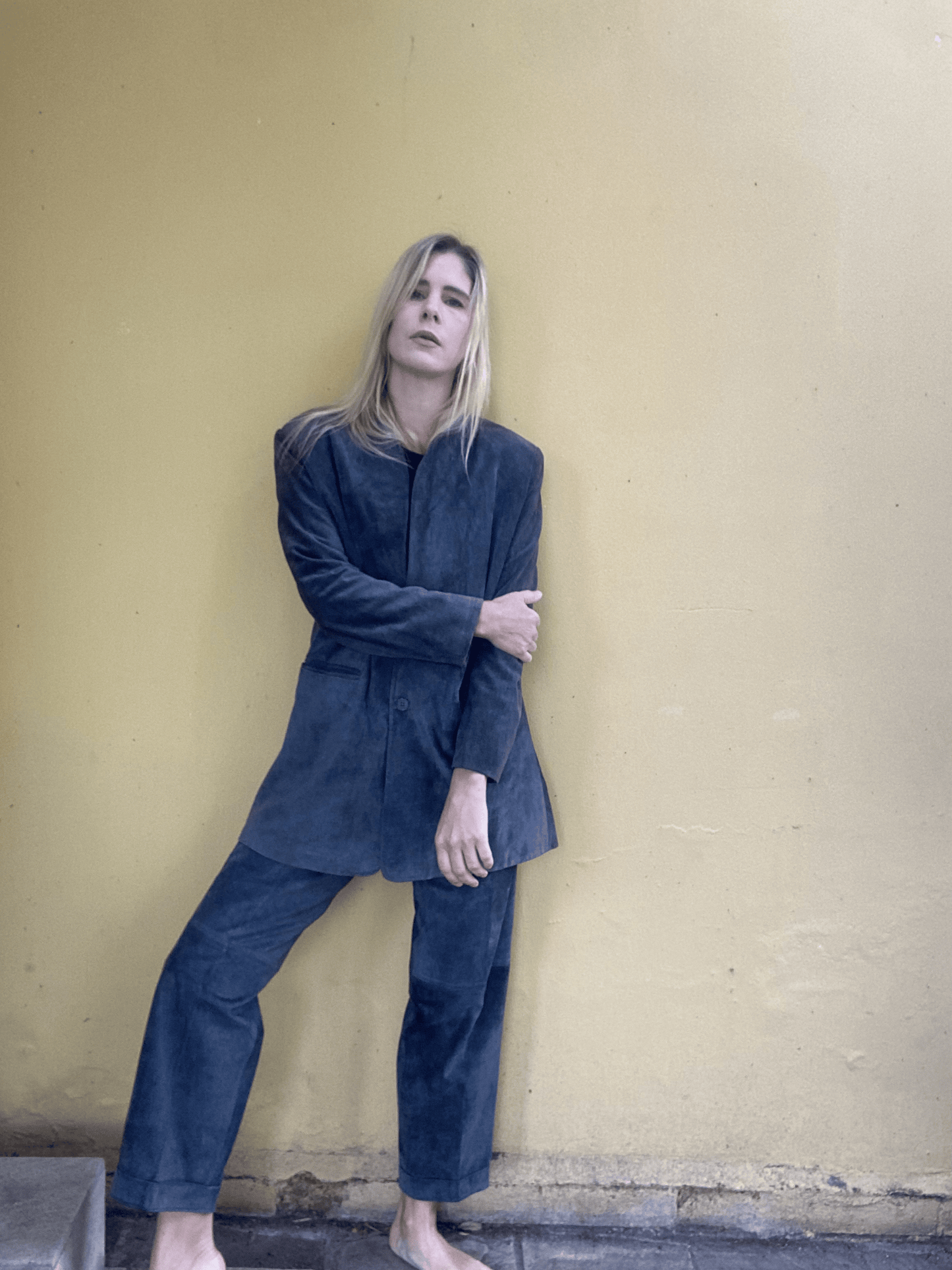 Vintage Grey 2pc suit